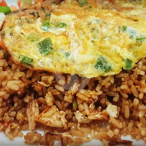 Nasi Goreng Ayam Telor Di Dadar