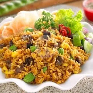 Nasi Goreng Pete+ Ati Ampela